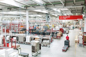 Qualitätstest im hauseigenen Labor von nobilia Qualitätstest im hauseigenen Labor von nobilia