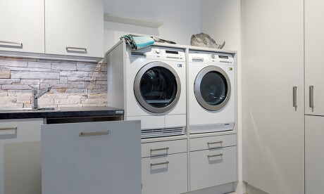 Der Hauswirtschaftraum: Wer ihn hat, will ihn nicht missen. Der Hauswirtschaftraum: Wer ihn hat, will ihn nicht missen.